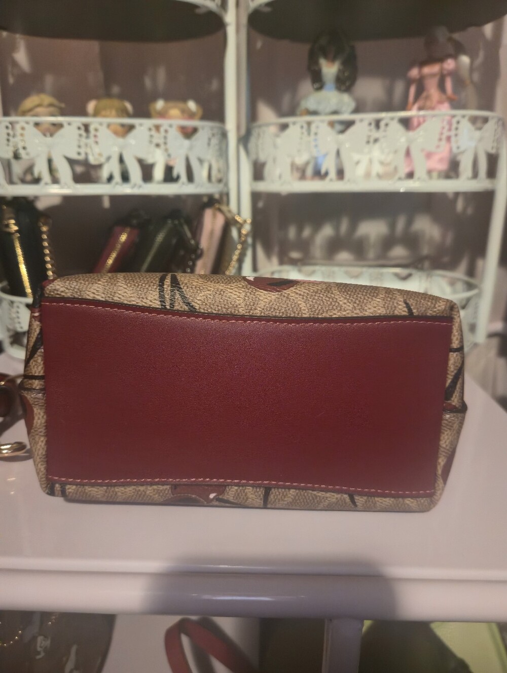 Coach Cherry-Print Mini Tote - Picture 3 of 5